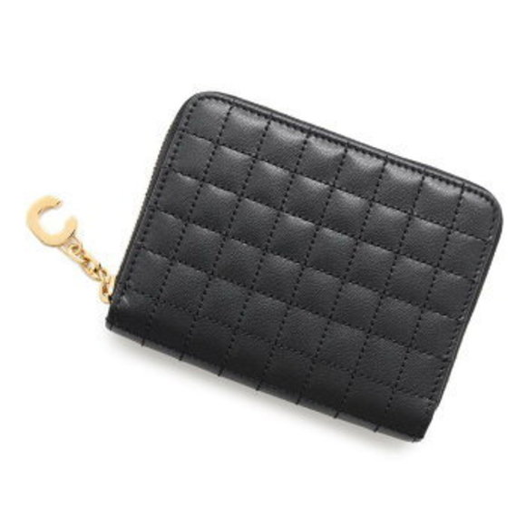 Celine Case charm leather Wallet black - Picture 1 of 8